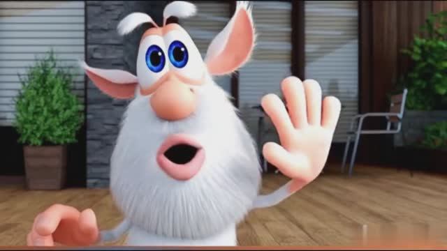 Буба. Буба на кухне. Мультик.