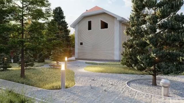 Проект популярного дома для семьи с детьми