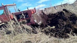 ДТ-75 1989г. Запуск дизеля СМД-14 и мини обзор.