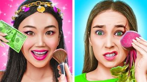 Бедные vs богатые: лайфхаки для макияжа и сравнение 💄