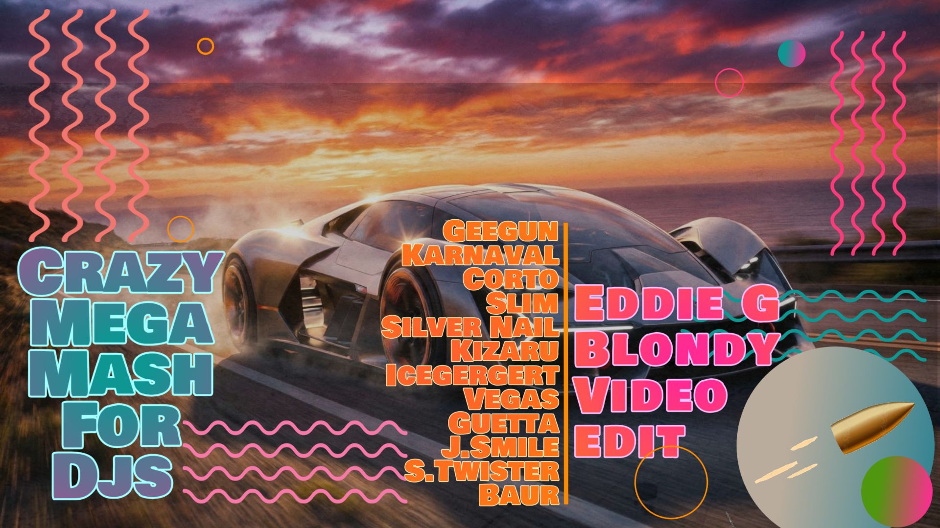 Crazy Mega Mash For Djs Eddie G  Blondy Video edit