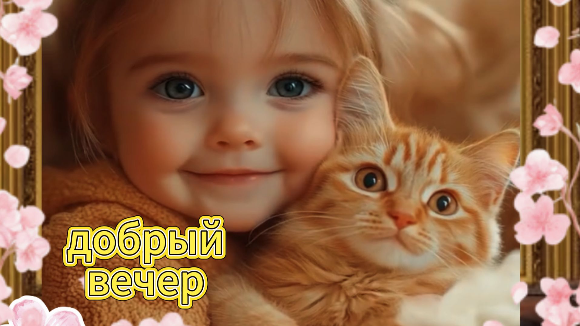 Открытка добрый вечер с пожеланиями и пожелание добра | Домохозяйка Ната