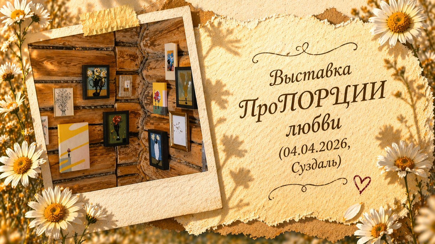 Выставка ПроПОРЦИИ любви (04.04.2026, Суздаль)