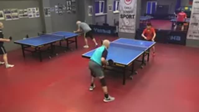 Ким А. (682) - Мухаметов А. (614) 14.04 настольный теннис турнир Лиги TTSPORT Санкт-Петербург