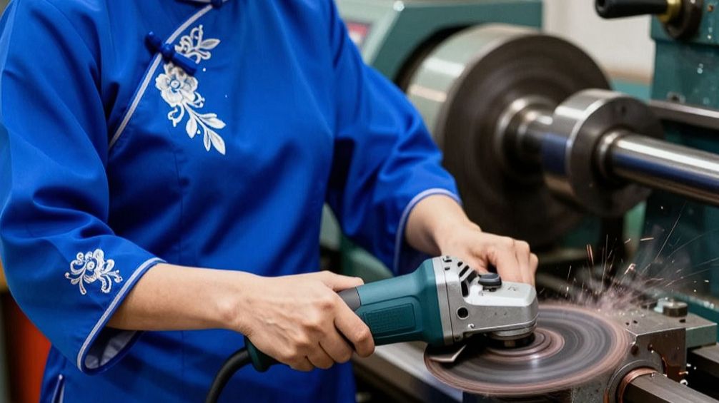 ДОРАБОТКА КИТАЙСКОЙ УШМ НА ТОКАРНОМ СТАНКЕ