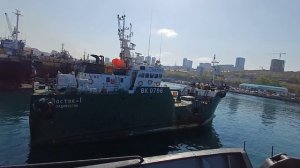 ВОСТОК - 1 ВЛАДИВОСТОК ОТХОДИТ С ПОРТА ВЛАДИВОСТОК #ДИОМИД