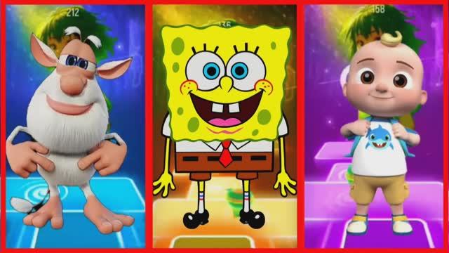 Буба против Губки Боба и Кокомелон: Грандиозный Баттл