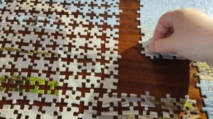 Собираю пазлы.