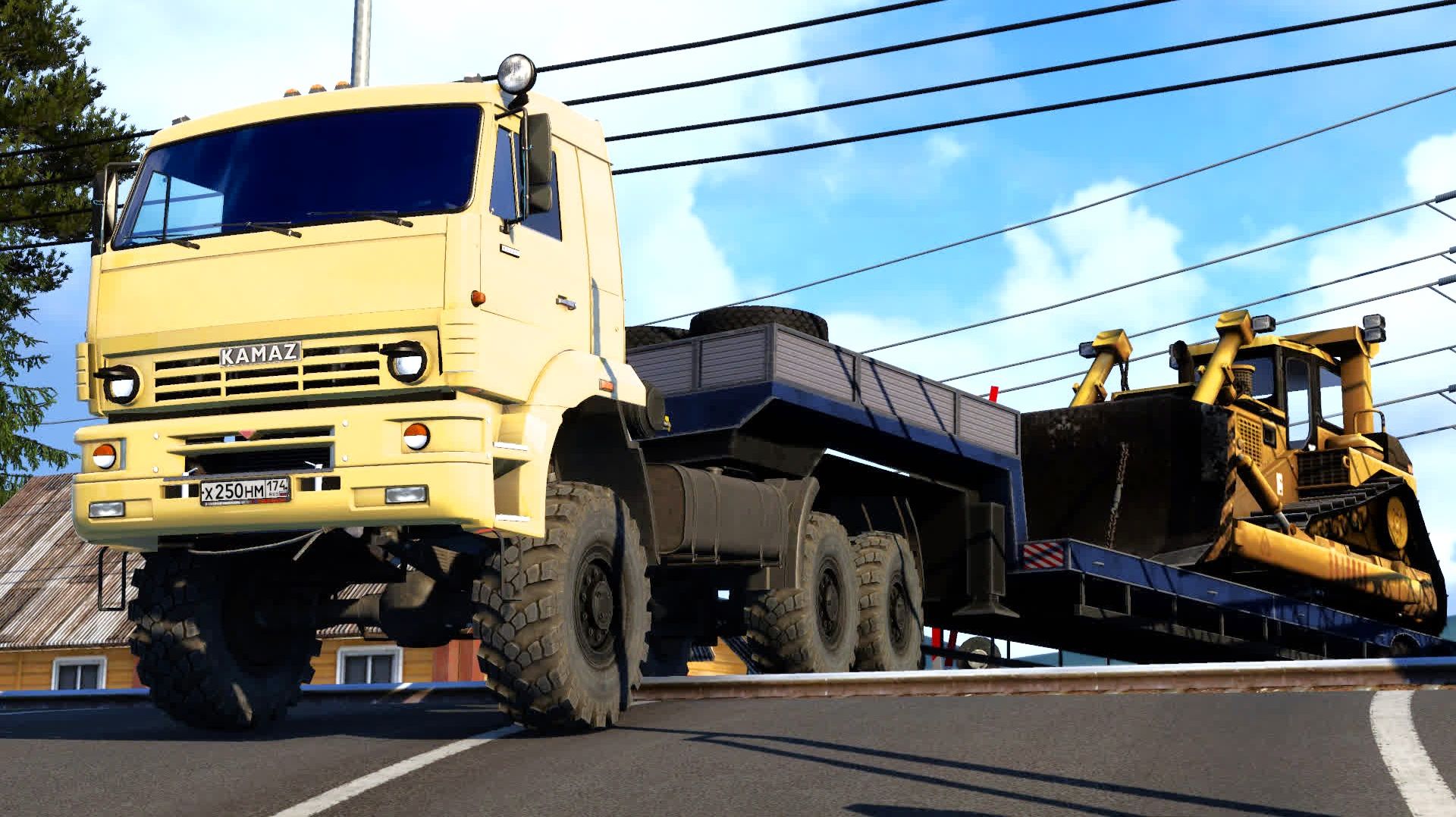 626 / ETS2 1.53 / Суровая Россия Забайкалье 