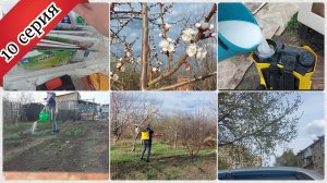 Работаем на даче 🔥 Опрыскали участок от клещей и не только / Обработала клубнику и цветы 💐