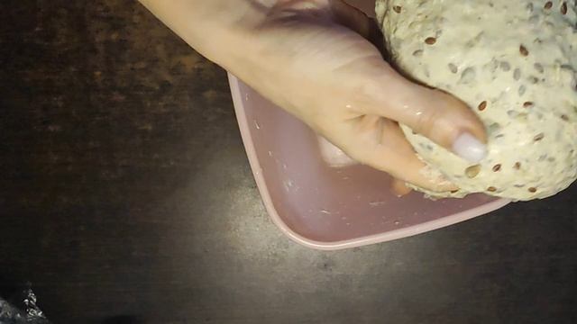 🌾 пшеничный хлеб на закваске 50% влажности с семянами и овсянкой