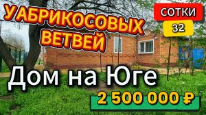 🏡 Дом с Абрикосовым Садом🌳56.5 м2📍35.5 соток💰2 500 000 ₽🚩х. Куликовский🦯89245404992 Виктор С🌴