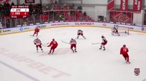 Гол Александра Плесовских в плей-офф 1/4 финала с «Красной Армией» 14.04.2026.
