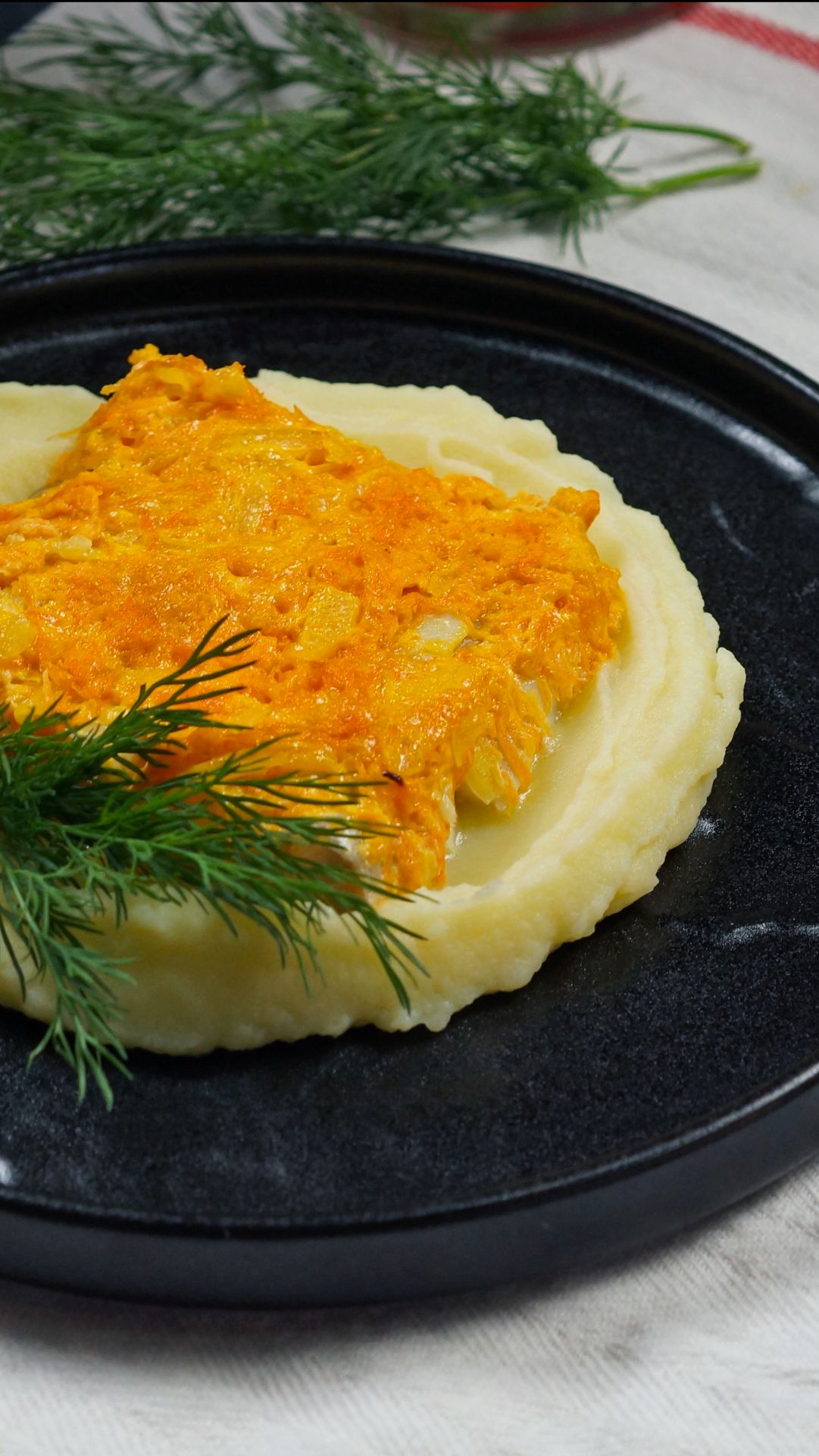 Минтай с овощами!