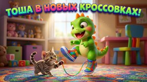 Детская Песенка про ботиночки  | Динозаврик Тоша