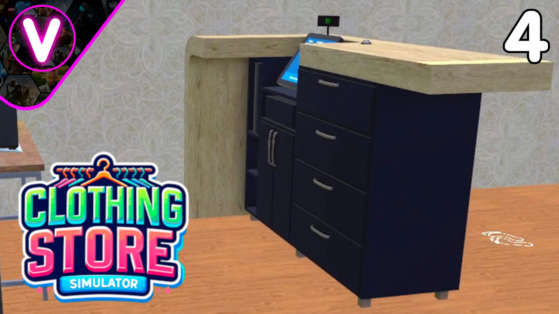 ФИНАЛЬНАЯ КАССА И ЗАМЕНА КОРОБОК НА  СКЛАДЕ ➤ Clothing Store Simulator ➤ Часть: 4