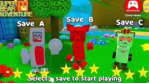 Играем в Super bear adventure!