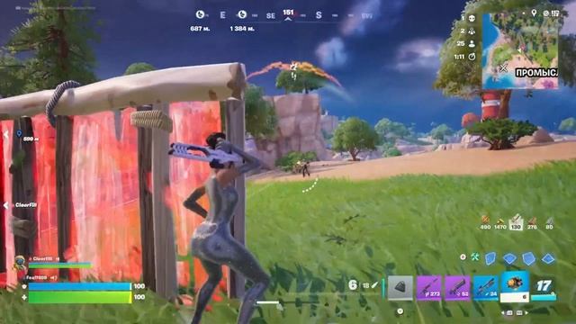 FORTNITE. ГЛАВА 7 СЕЗОН 2. XBOX SERIES S. ПАРНЫЕ СРАЖЕНИЯ #6. КОРОЛЕВСКАЯ ПОБЕДА.