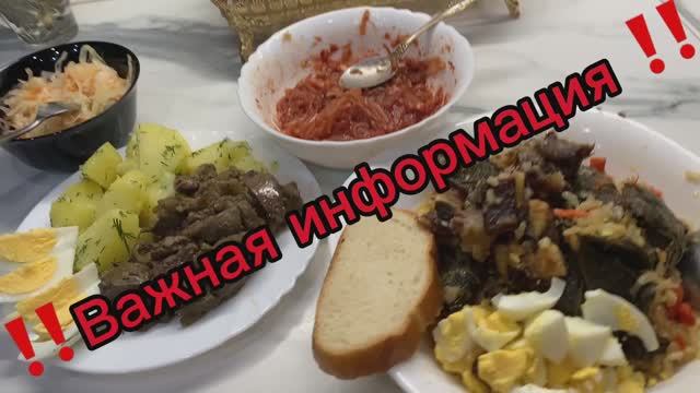 Важная информация!!! Ужин сегодня на выбор!