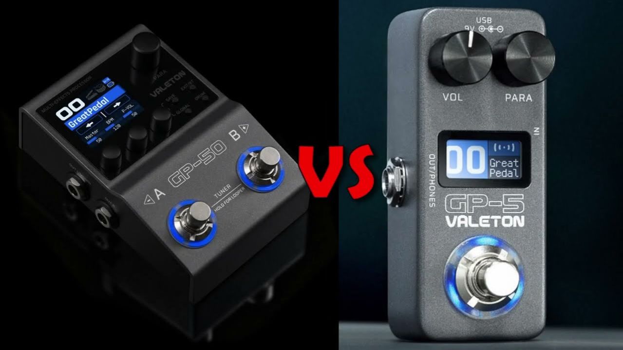 VALETON GP-5 Vs. VALETON GP-50