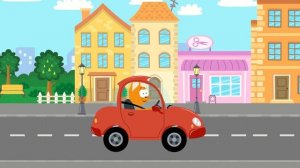Котёнок Котэ Ляля на машине 🚙🚚Песенка мультик для детей малышей