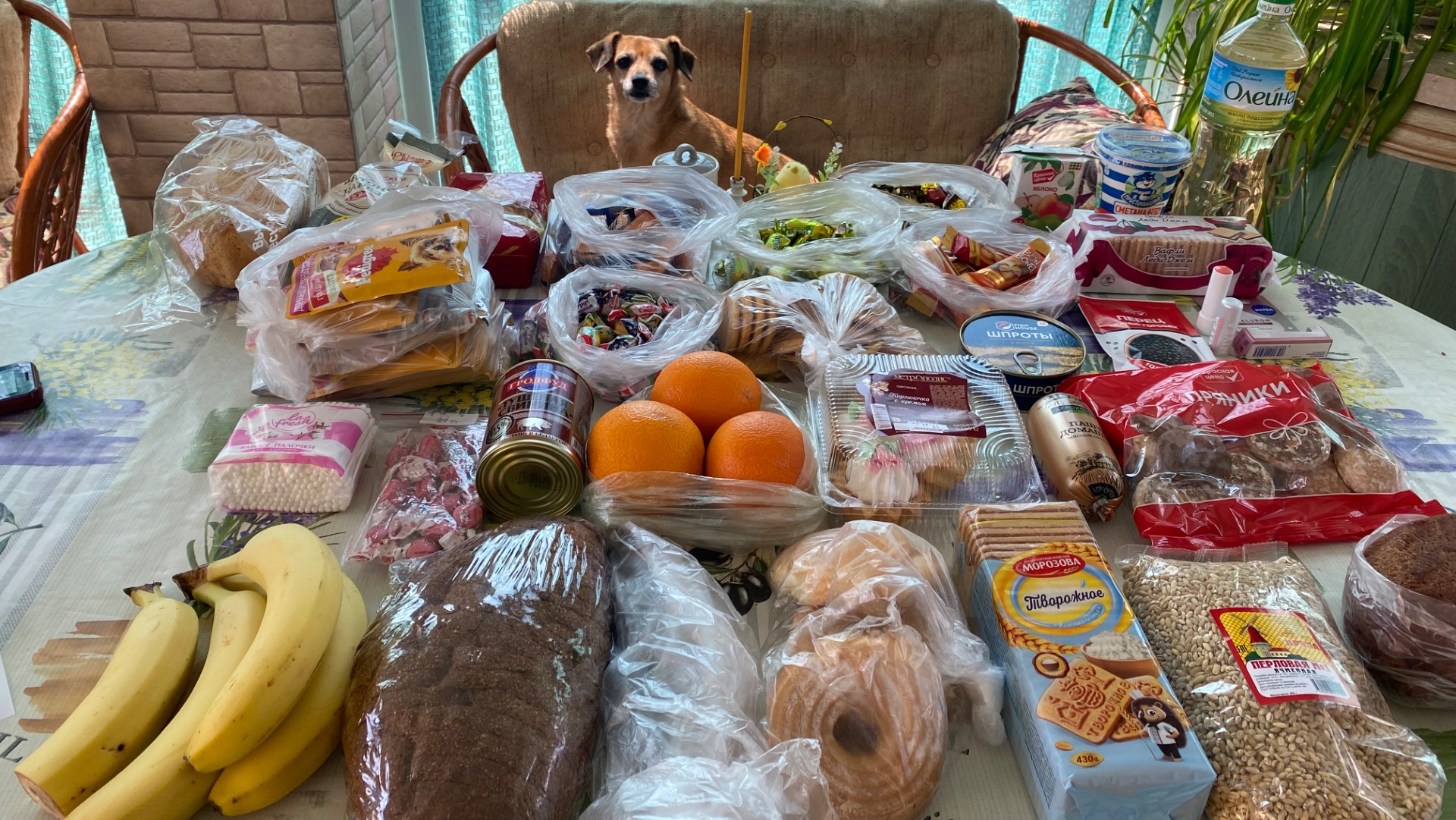 Покупки продуктов на рынке, в Магниие и Пятерочке🛍️🛒