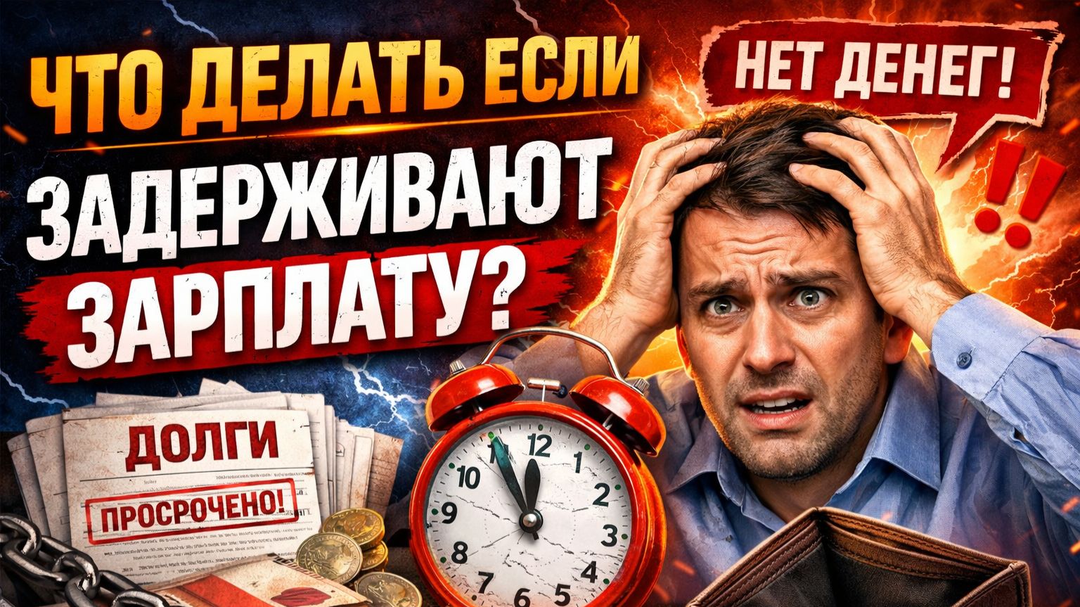 Не платят зарплату — что делать? #задержказарплаты #неплатятзарплату #трудовыеправа #финансы #работа