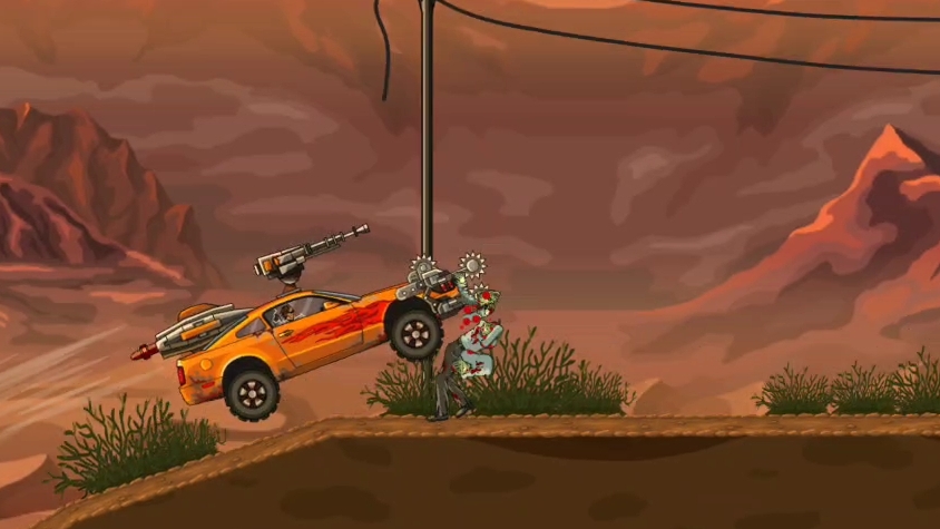 Desert Dash 2 уровень Earn to Die
