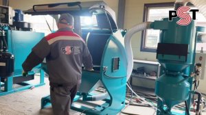 Запуск и подключение пескоструйной камеры