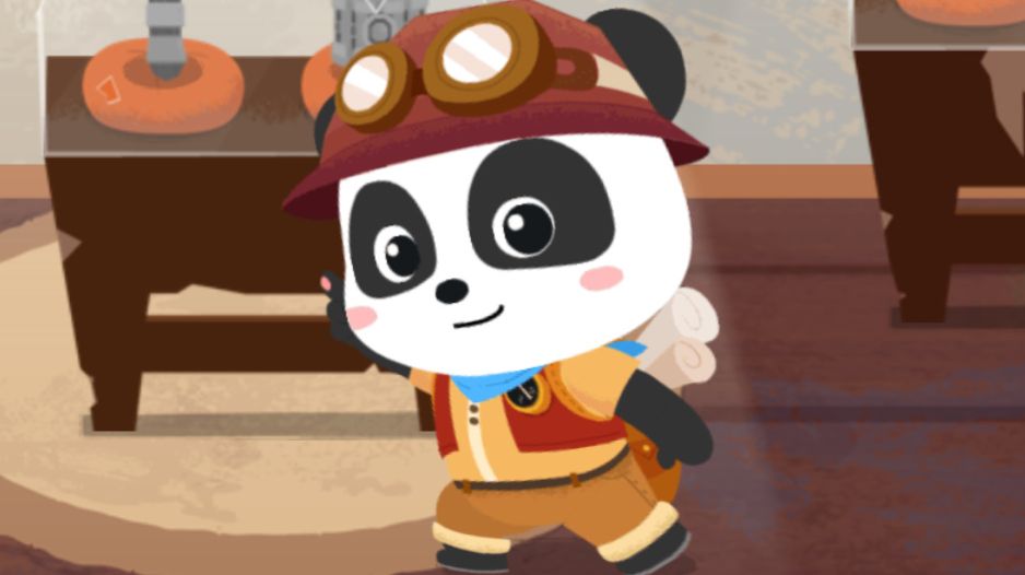 Панда. Школьный автобус. Бейби бас. Панда в поисках сокровищ. Для детей. ч  32