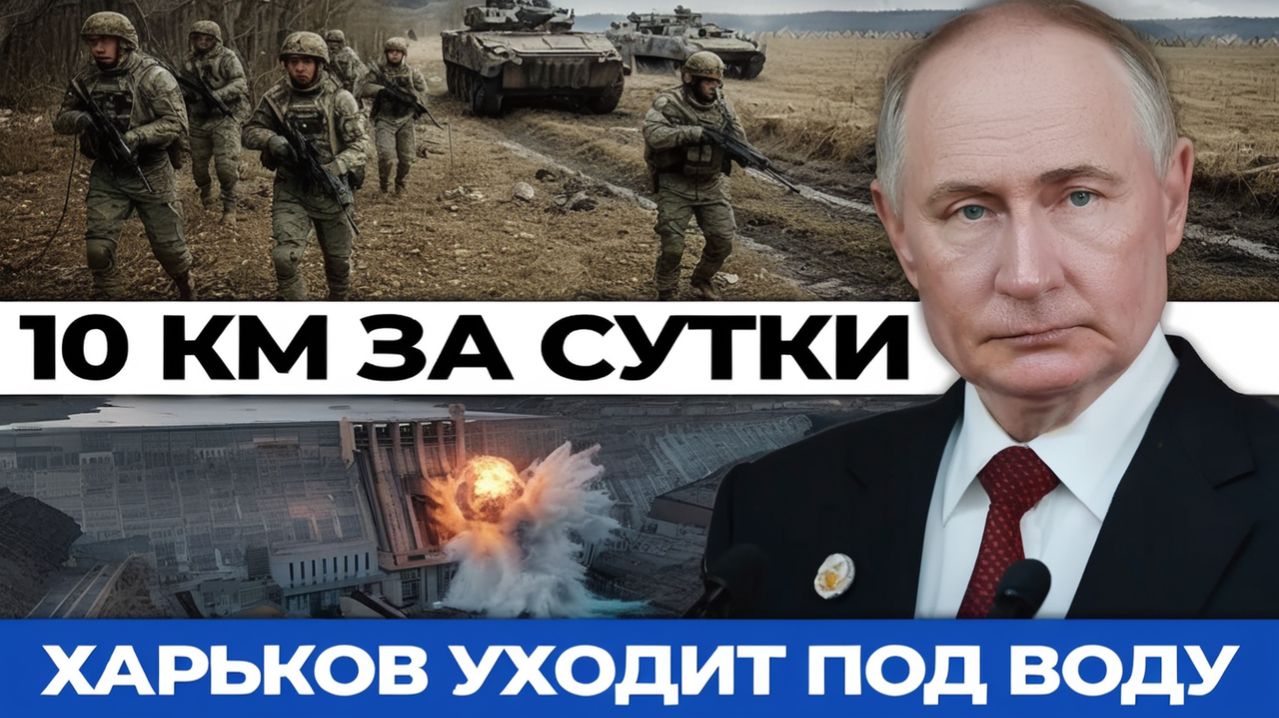 10 км за сутки — рекордный прорыв России и новый план войны до 2027 года