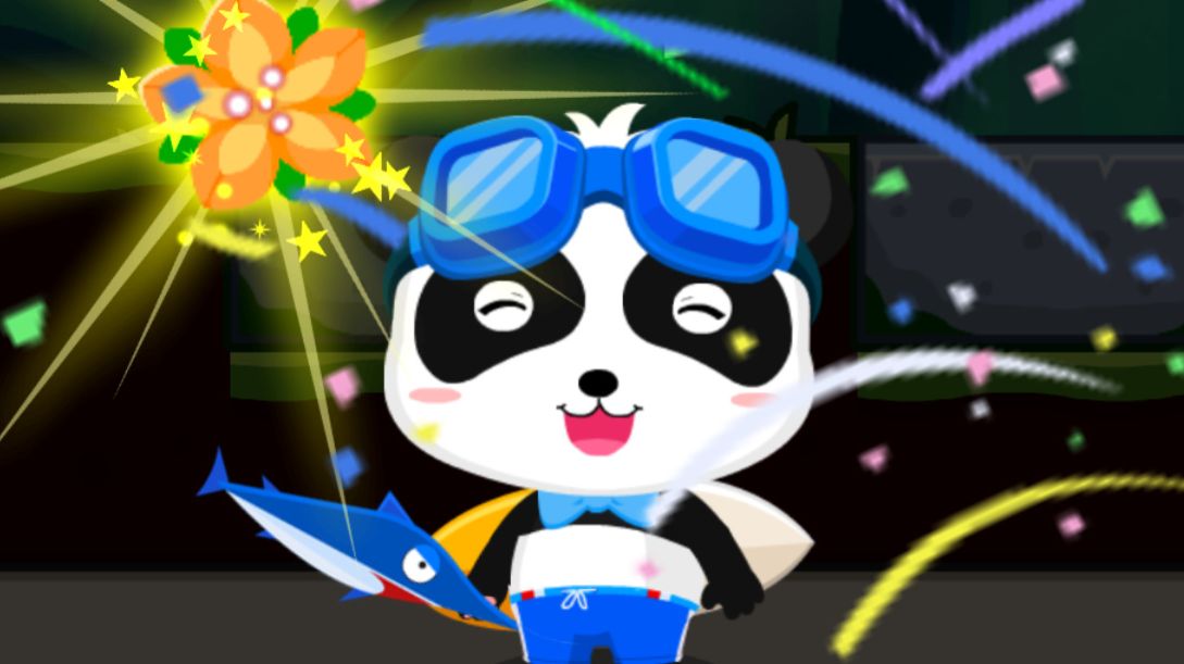 Панда. Школьный автобус. приключения маленькой панды. Бейби бас.  Для детей. ч  33