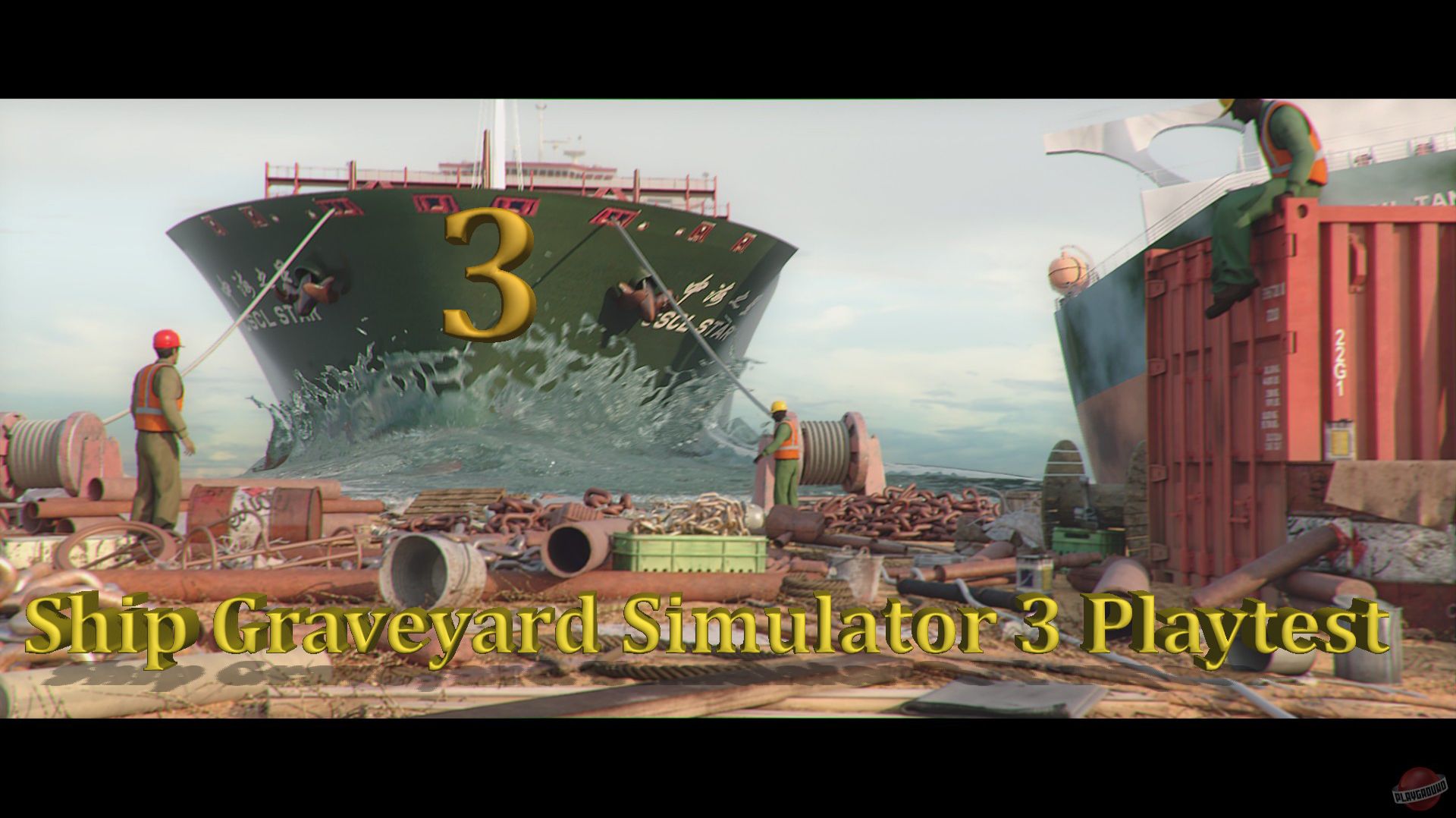 Ship Graveyard Simulator 3 Playtest \ Тестируем новую игру на новых принципах.