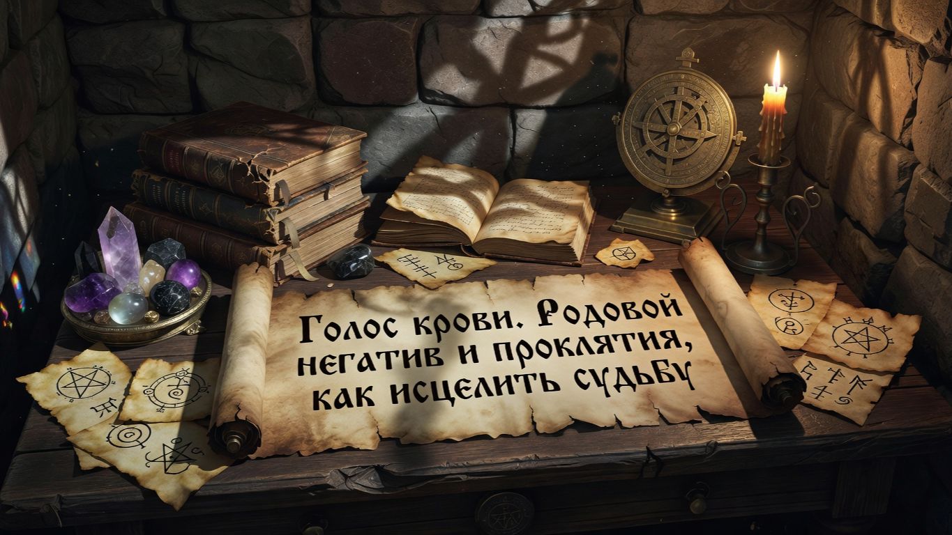 Голос крови. Родовой негатив и проклятия, как исцелить судьбу