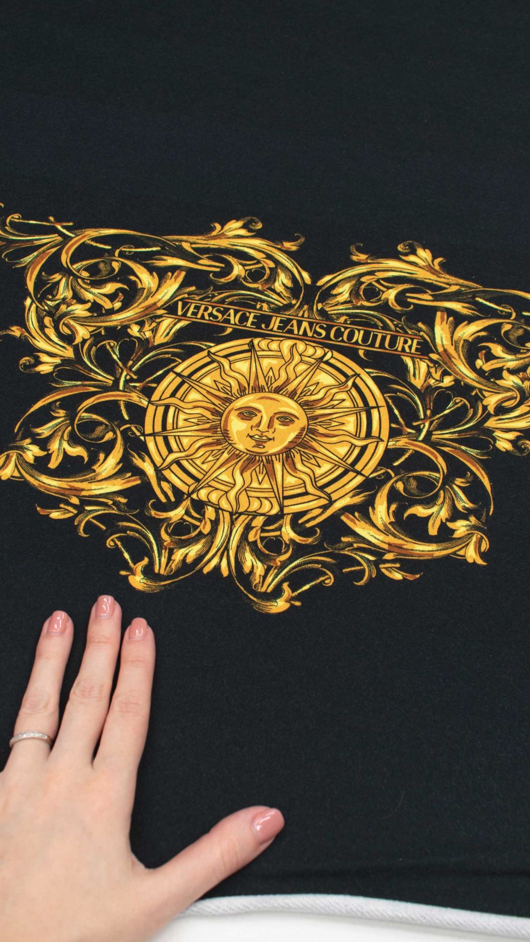 🔥 Хлопковый футер купон Versace 1TX07  🇮🇹