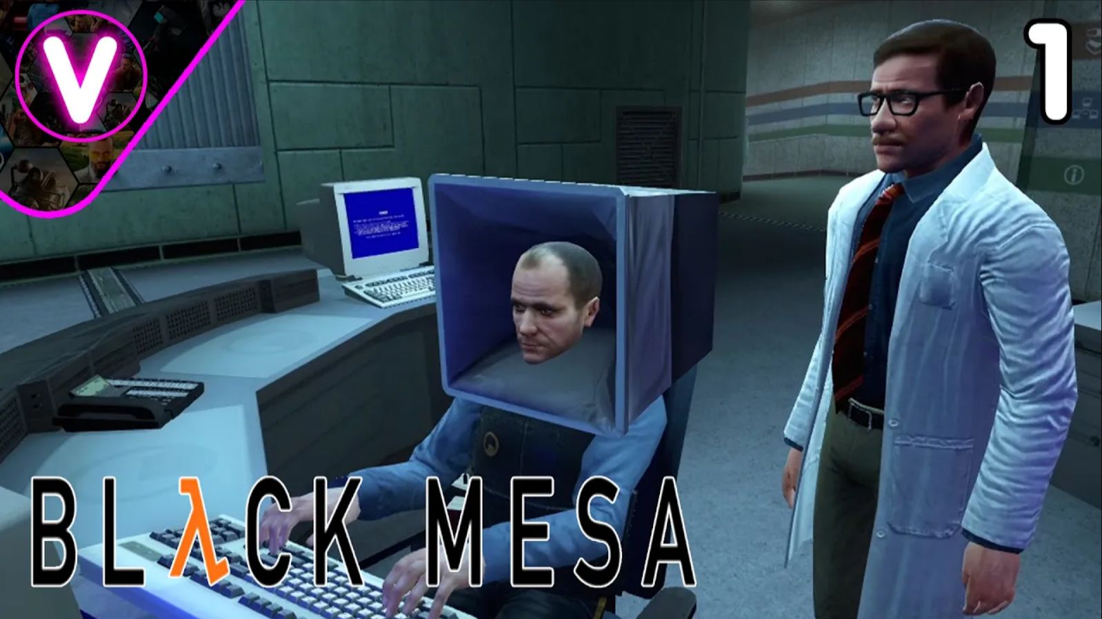 ЧЕЛОВЕК МУСОРНОЕ ВЕДРО ➤ Half-Life (Black Mesa) ➤ Часть: 1