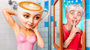 Мы построили 3 секретные комнаты, чтобы тайком выпить капучино «Балерина»!