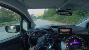 RENAULT KANGOO 2024 года выпуска 1.3 TCE мощностью 130 л.с. - Тест-драйв от первого лица в 4K