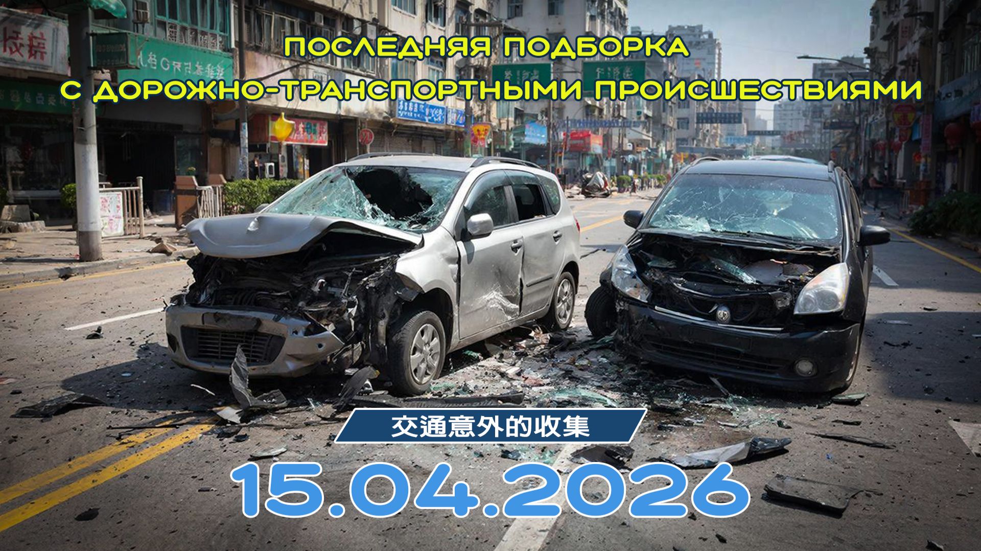 Последняя подборка ДТП 15.04.2026