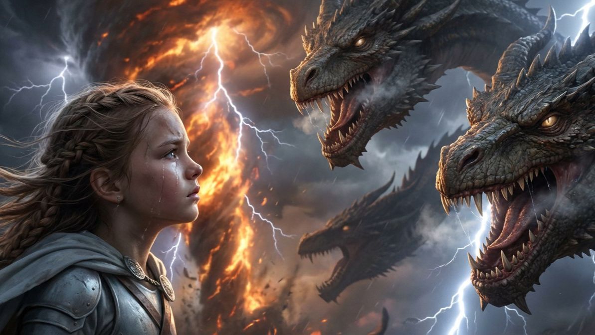 Как детская мечта превращается в мультфильм  Девочка-воительница и Змей Горыныч