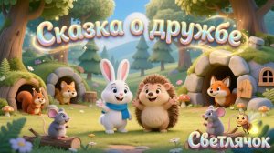 Детская сказка о дружбе 😊