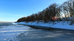 Весенняя рыбалка на Печоре \ Удочки и подлёдные продольники \ Предпоследняя проверка