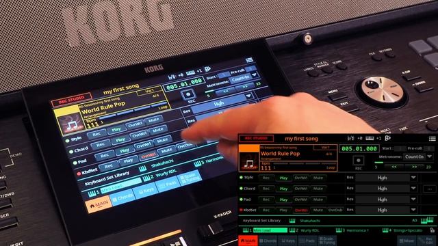 Pa5X Recording Studio  Part 4  Data structure