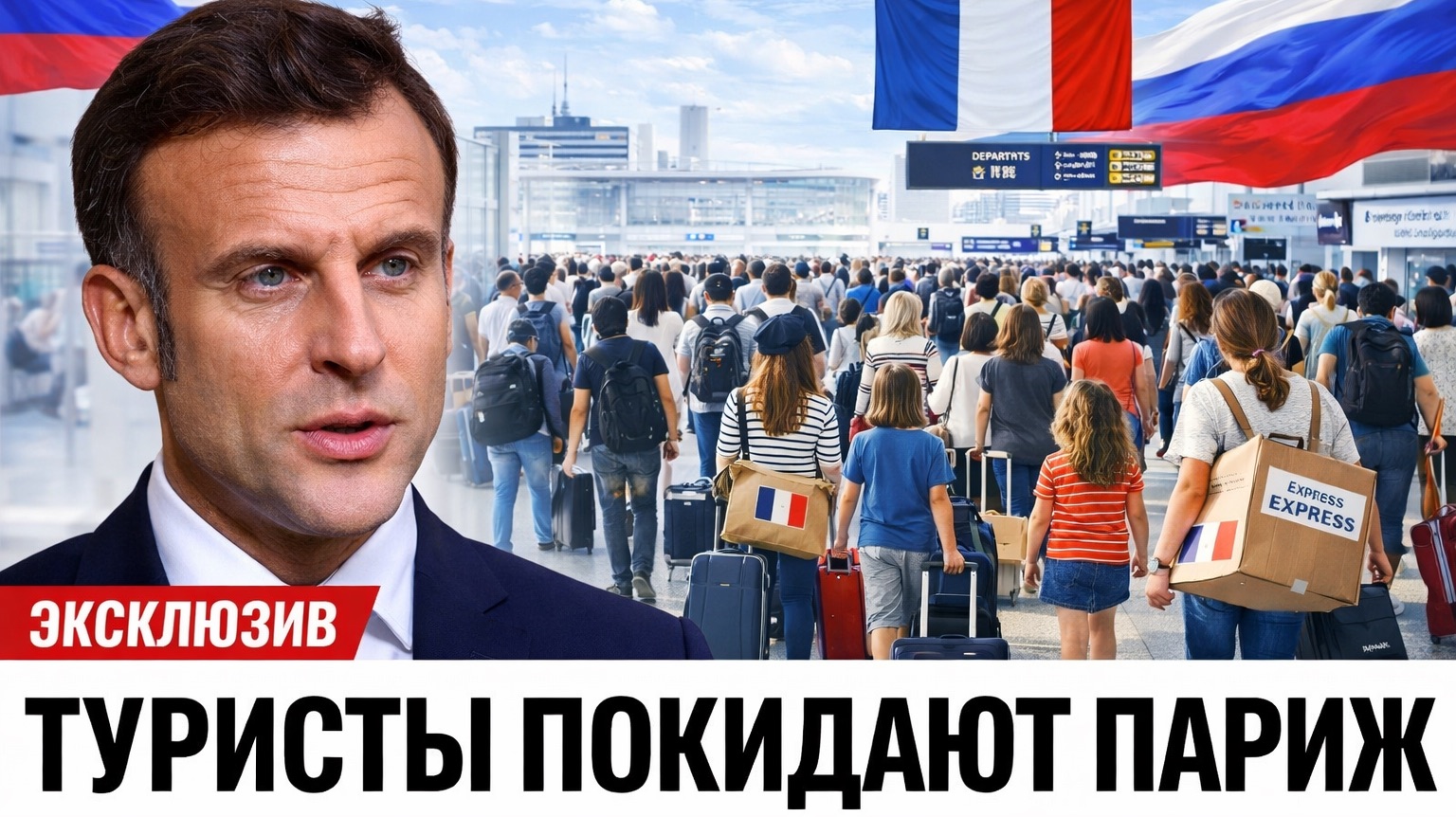 Туристы Покидают Париж — Отели и Аэропорты ПУСТЫ, Палатки Захватывают Улицы