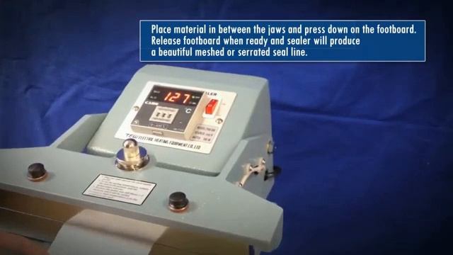 Напольный запайщик PFS-400DD