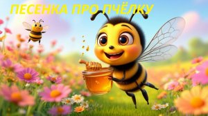 🐝 Жу-жу-жу! Пчёлка летит. Добрая детская песня