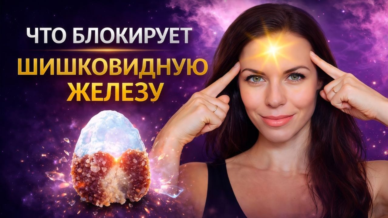 ТЕБЯ ОТКЛЮЧИЛИ ОТ ИСТОЧНИКА - Шишковидная железа ее роль в жизни. Кальцинирование и Активация