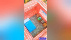 бумажный Майнкрафт наш дом