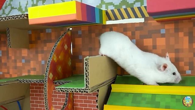 Хомячок убегает из опасного цветочного лабиринта! 10 часть