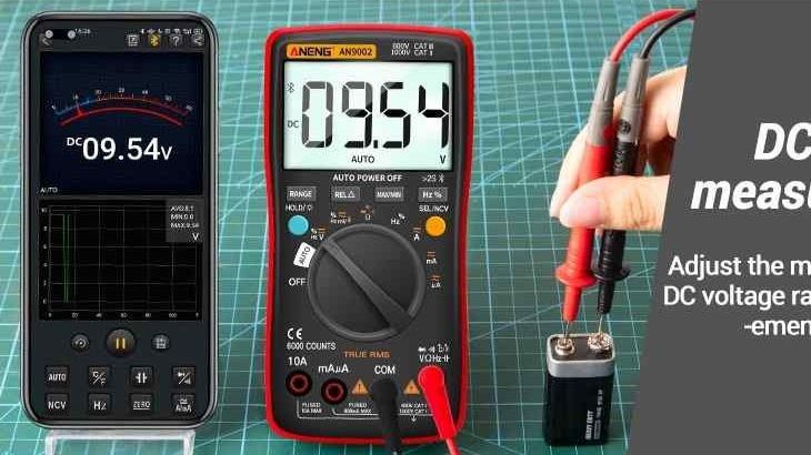 ANENG АН9002 мультиметр врет, зато с Блюетусом